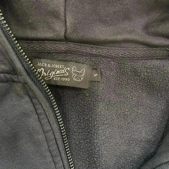 ❤️2/$30❤️[S]Jack&Jones Gray Men  Hoodie - Picture 2 of 3